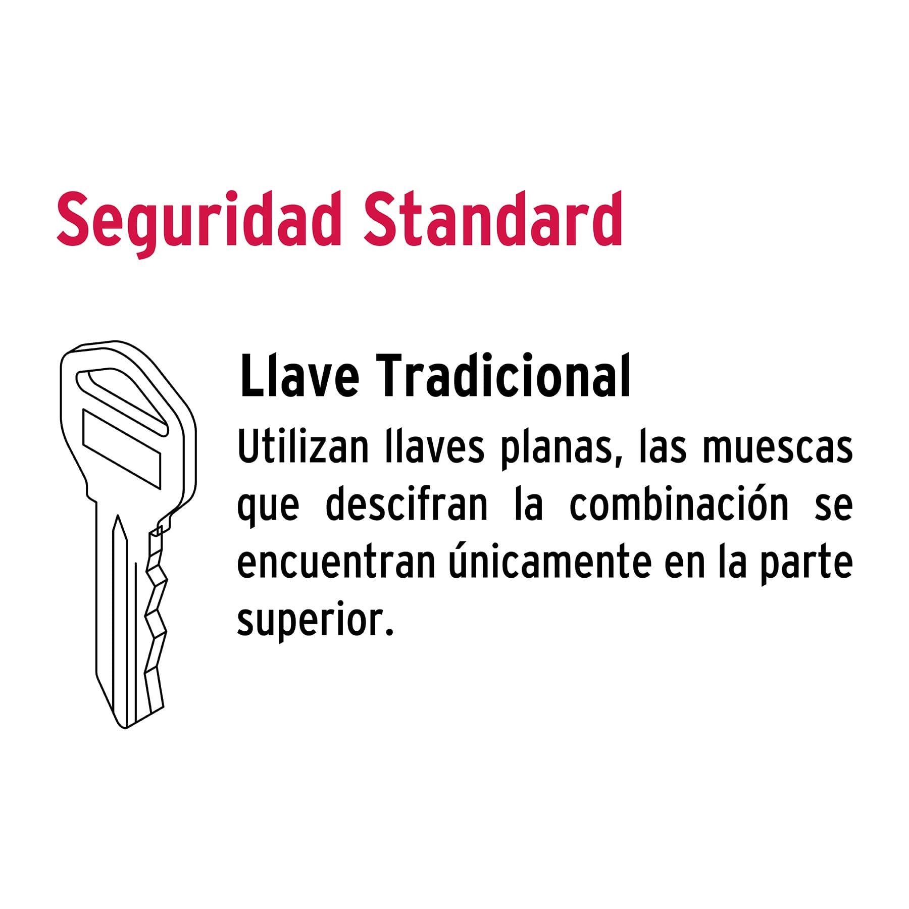 Cerradura para mueble, modelo 20, latón, HERMEX