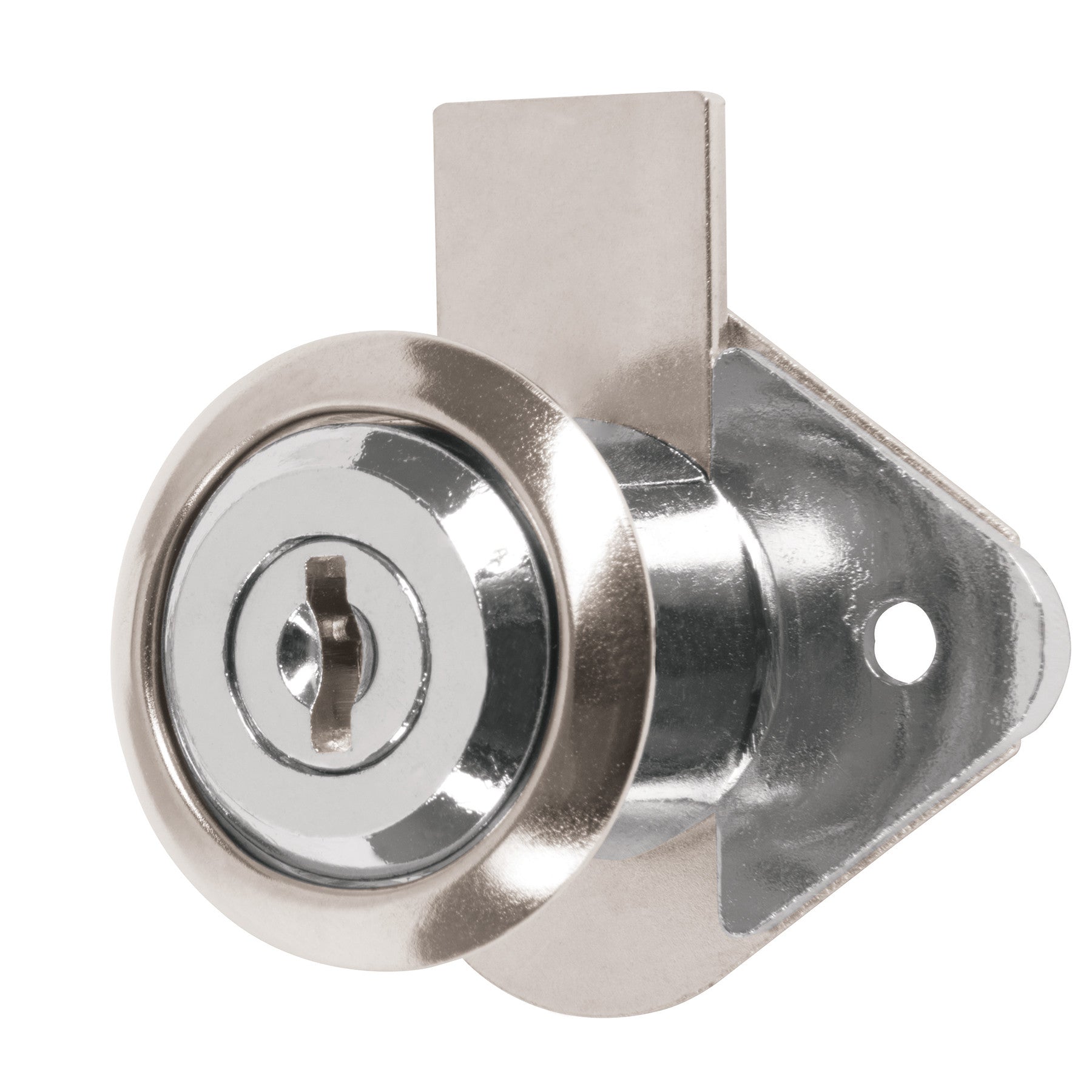 Cerradura para mueble HERMEX BASIC cromo