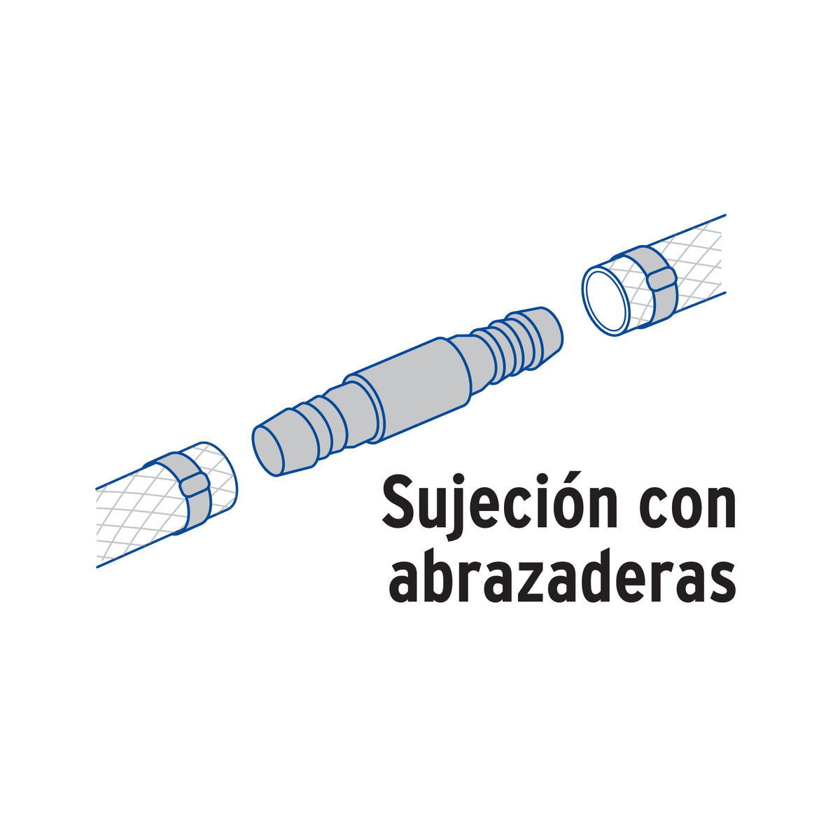Cople reducido insercion de 3/4" x 1/2" de polipropileno