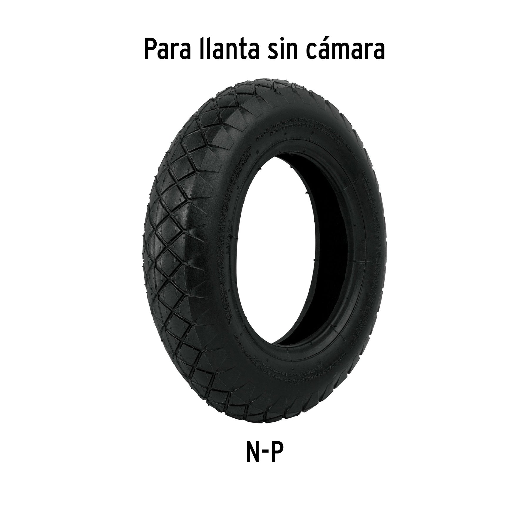 Cámara para llanta de 14' y 16', para carretilla PRETUL