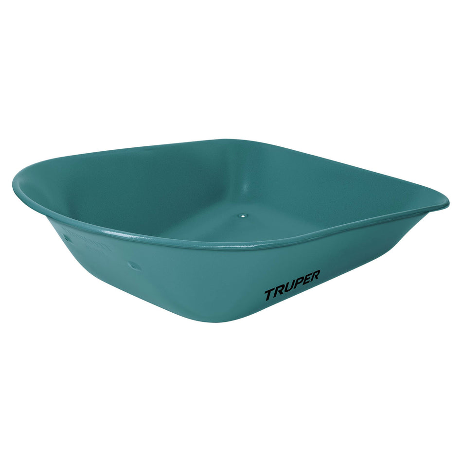 Carretilla 5 ft3 Imponchable, bastidor tubular, Truper