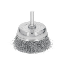 Carda de copa alambre grueso para taladro Pretul 2-3/4"