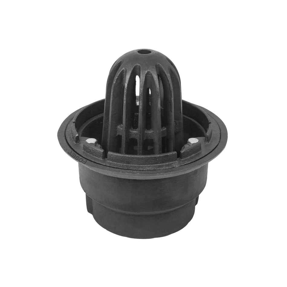 Coladera de hierro de cúpula para azotea, FOSET