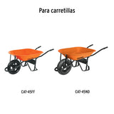 Carretilla 4.5 ft3 Imponchable, bastidor tubular, Truper
