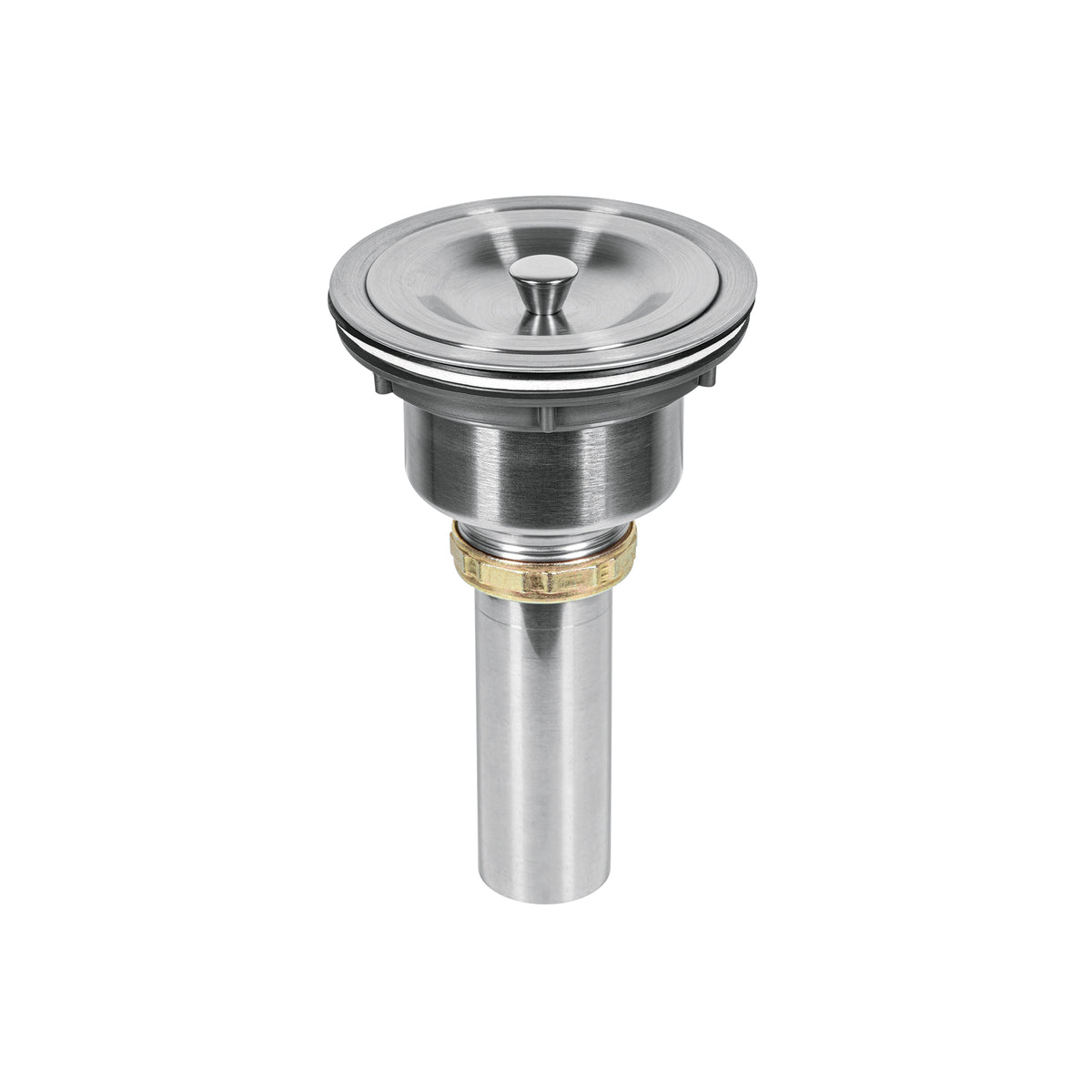 Contracanasta 3-1/2" inox cuerpo profundocon tapa RIVIERA