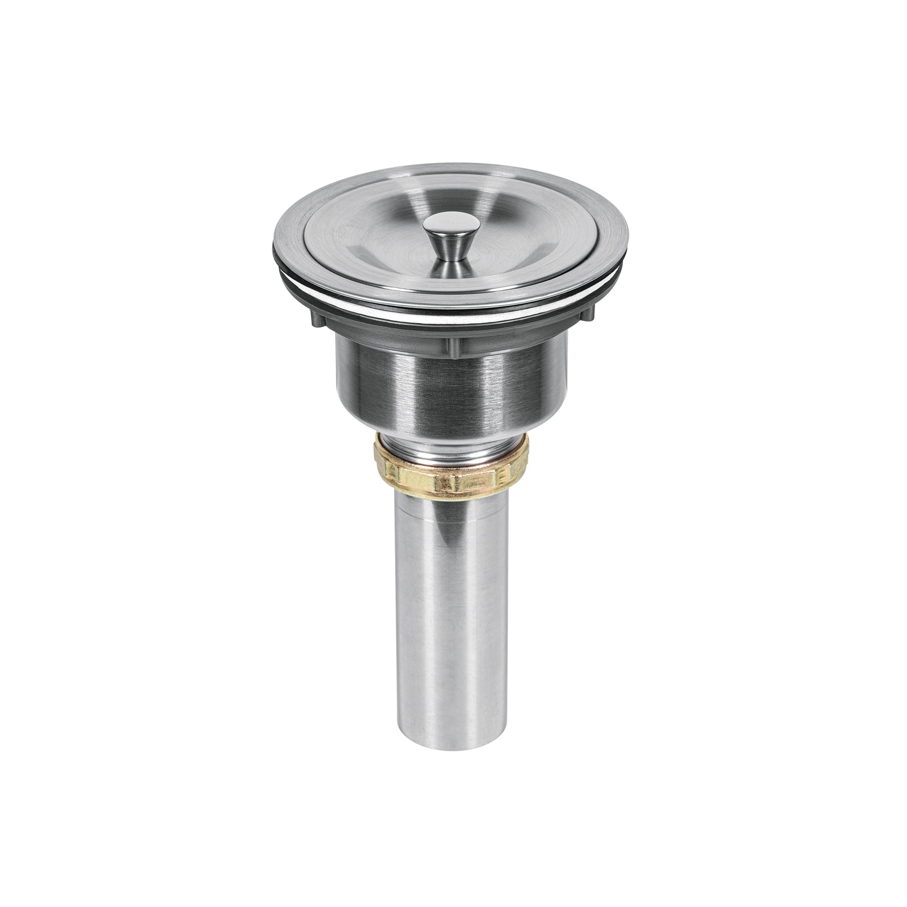 Contracanasta 3-1/2" inox cuerpo profundocon tapa RIVIERA
