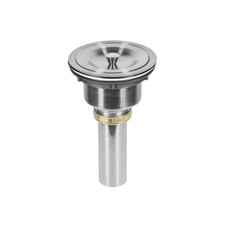Contracanasta 3-1/2" inox cuerpo profundocon tapa RIVIERA
