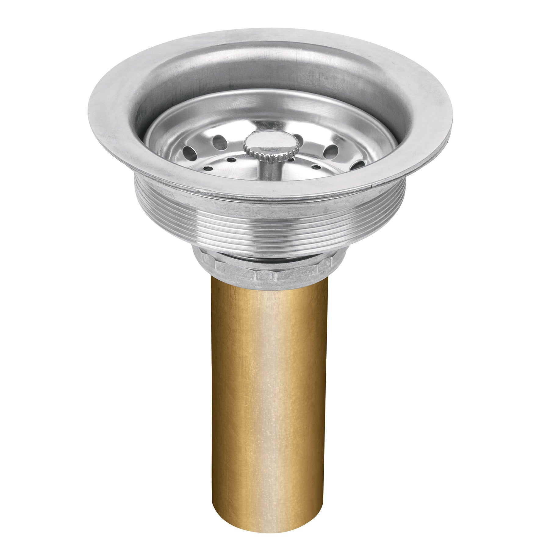Contracanasta 3-1/2" inox tubo laton FOSET