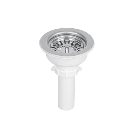 Contracanasta 3-1/2" inox instalafacil tubo plastico FOSET