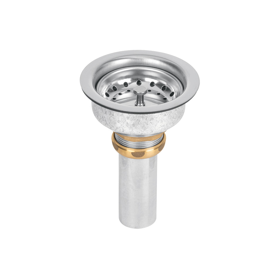 Contracanasta 3-1/2" inox instalafacil tubo inox FOSET