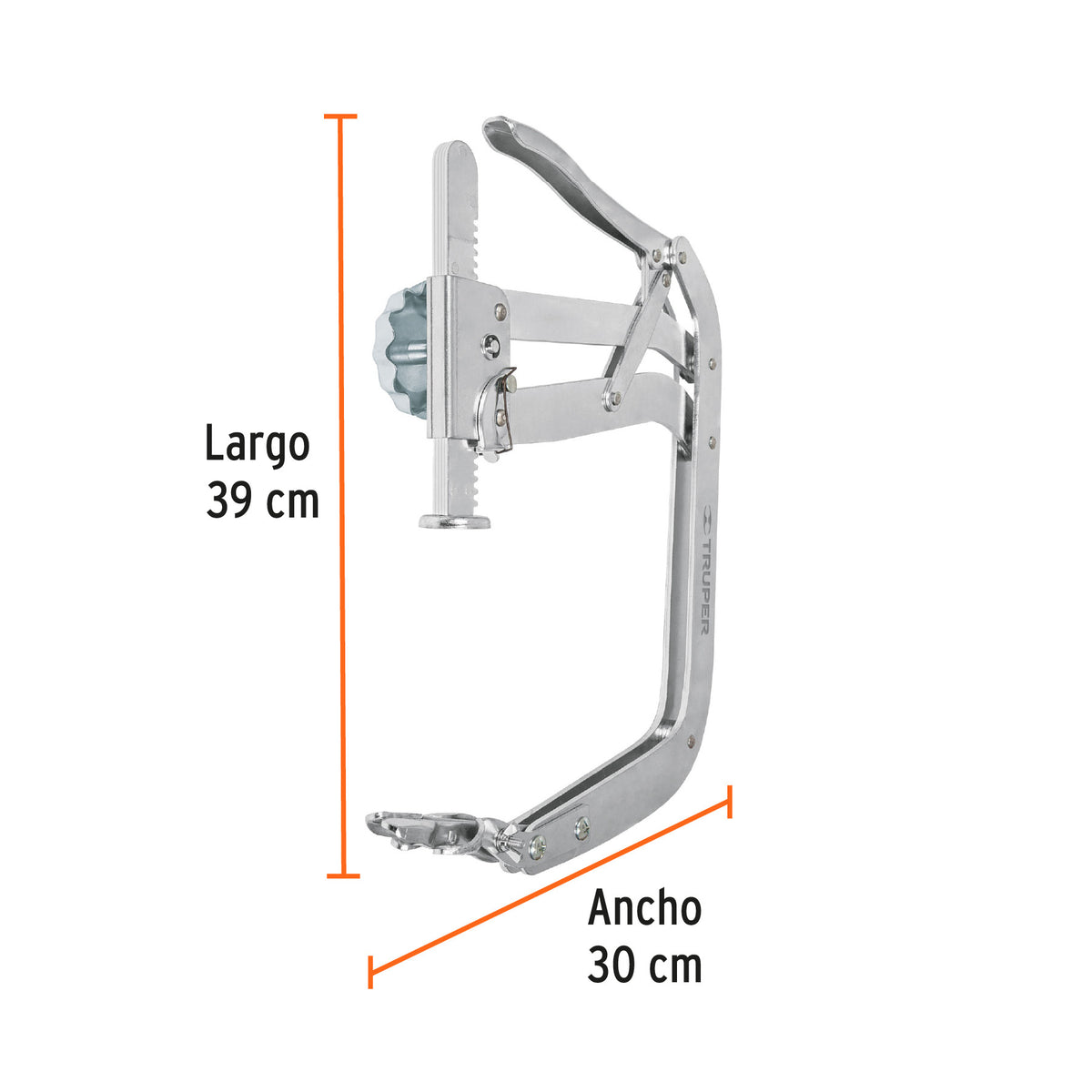 Compresor de resortes de válvulas, 166mm a 253mm, Truper