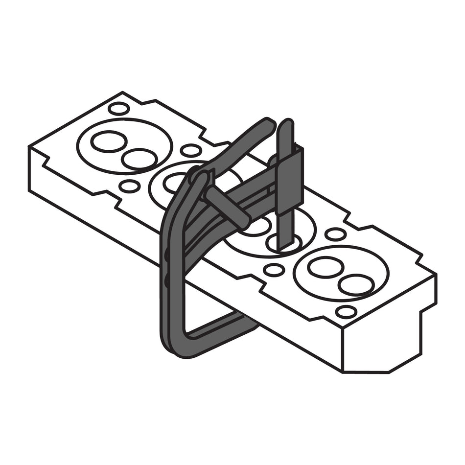 Compresor de resortes de válvulas, 166mm a 253mm, Truper