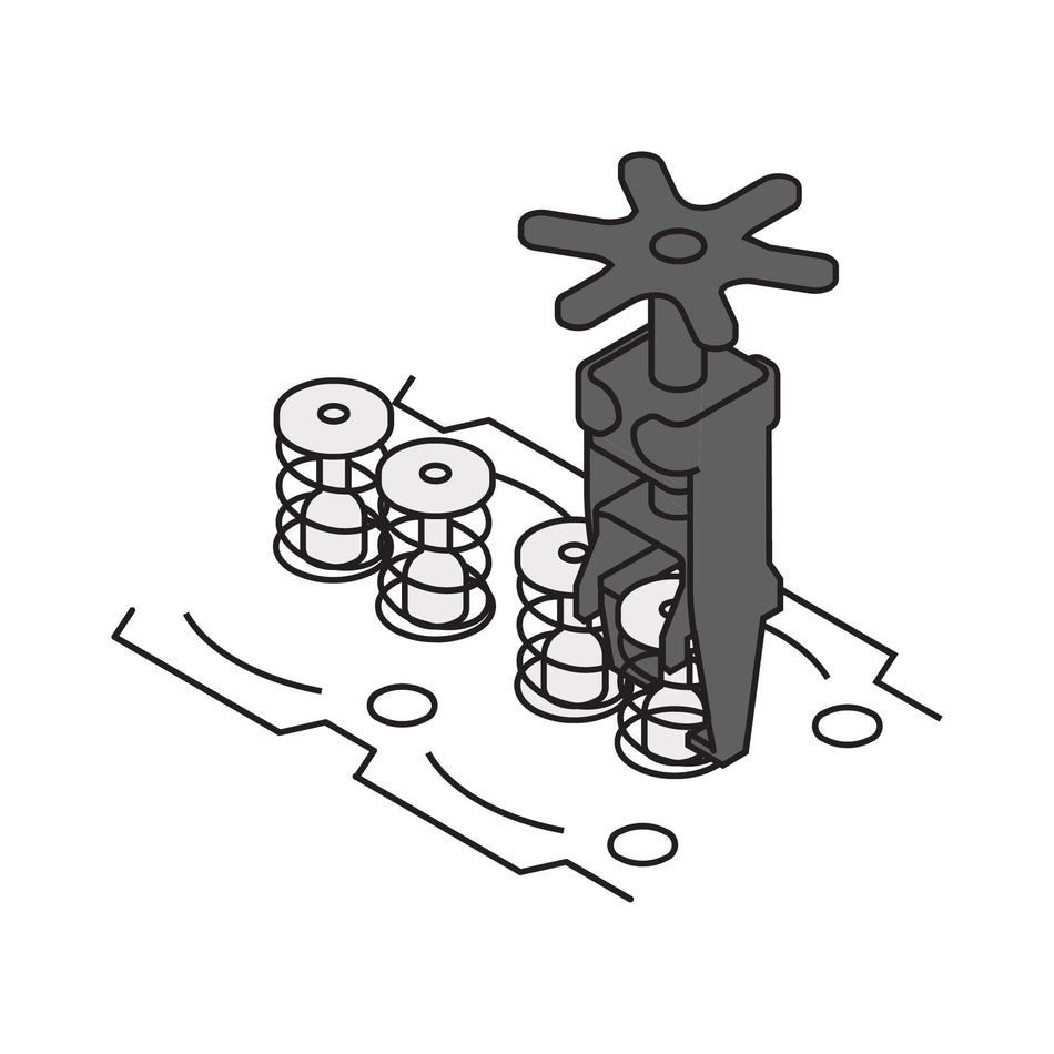 Compresor de resortes de válvulas con cabeza, Truper