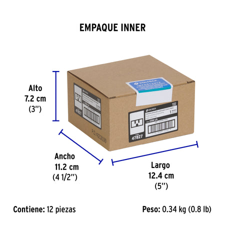 Contacto aterrizado acero inox de 1 módulo, línea Lisboa