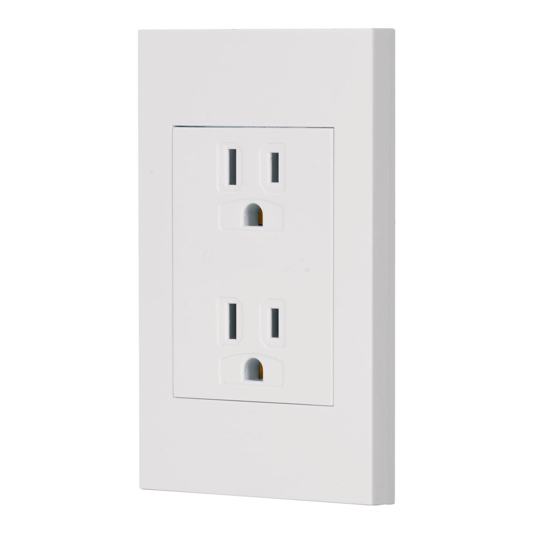 Placa armada contacto duplex 3 modulos Espanola blanco