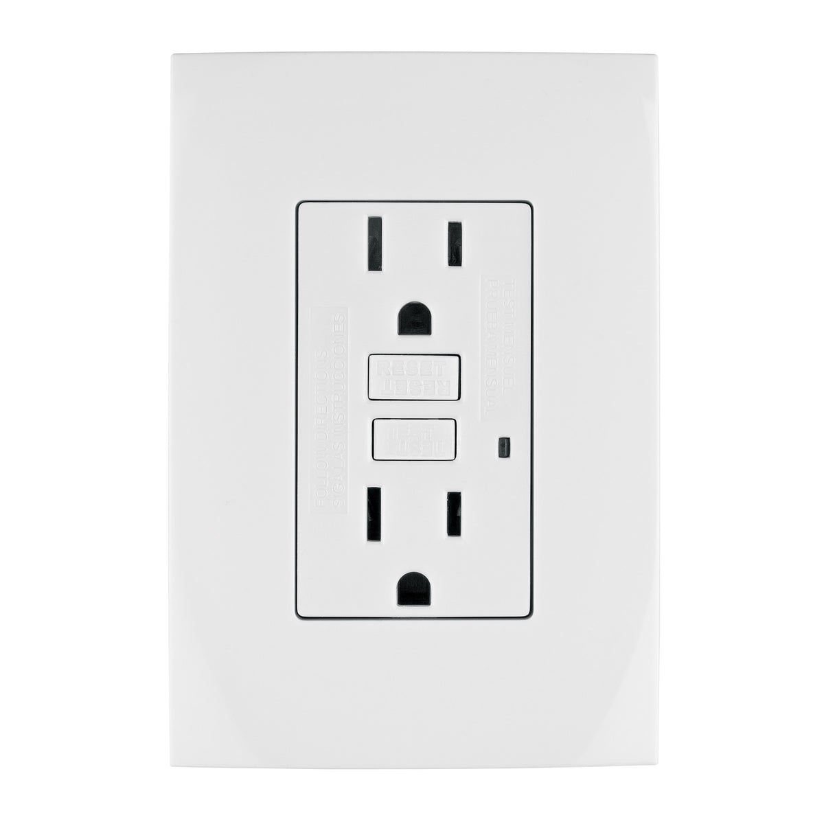 Contacto duplex falla a tierra GFCI (ICFT) Oslo