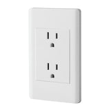 Placa armada contacto duplex 3 modulos Lisboa blanca