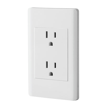 Placa armada contacto duplex 3 modulos Lisboa blanca