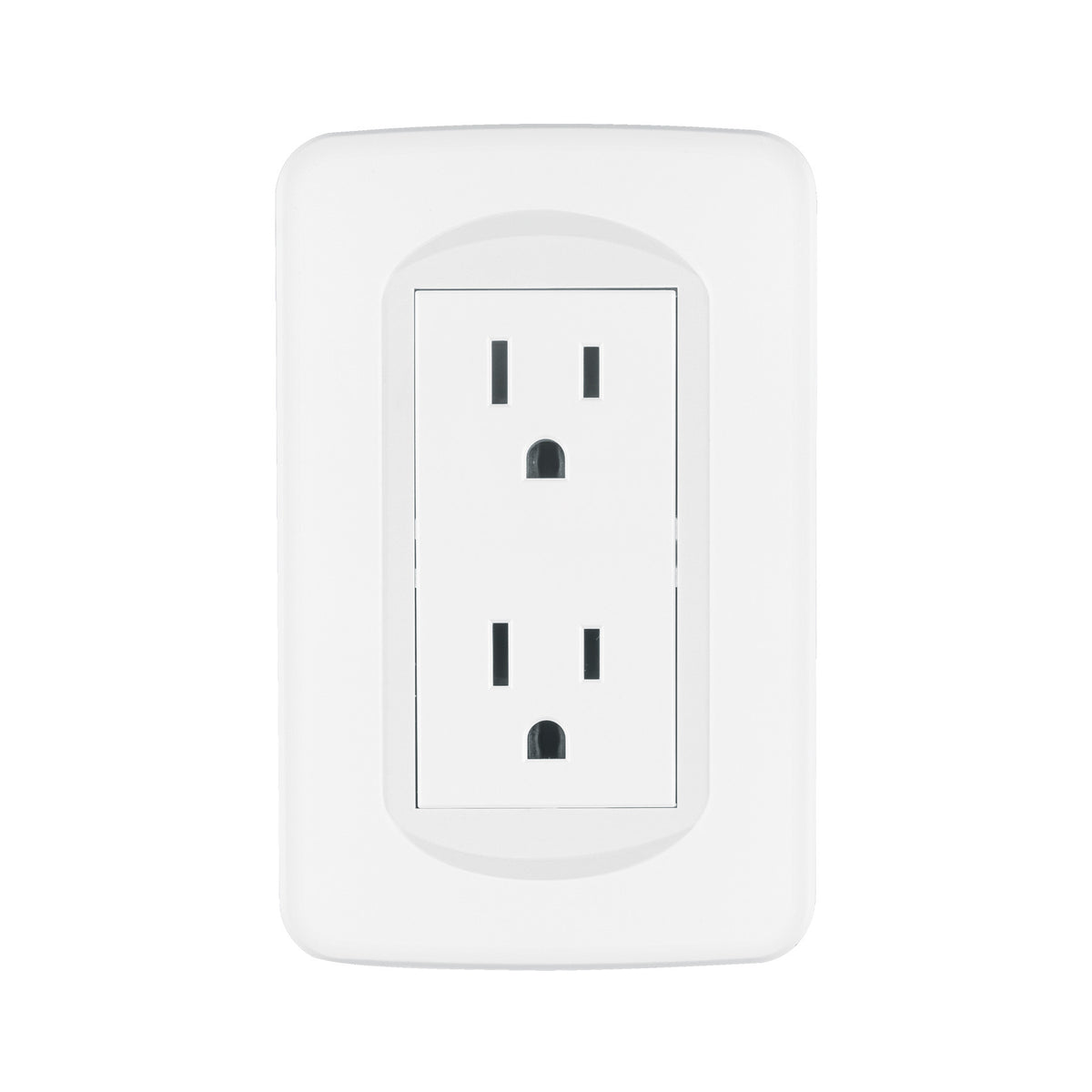 Placa armada contacto duplex 3 modulos Toledo BASIC