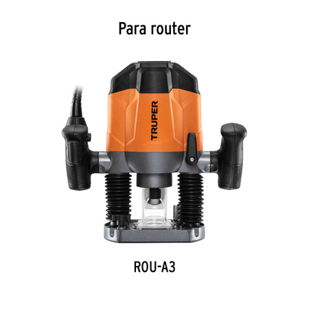 Collet de 1/4" para ROU-A3 TRUPER