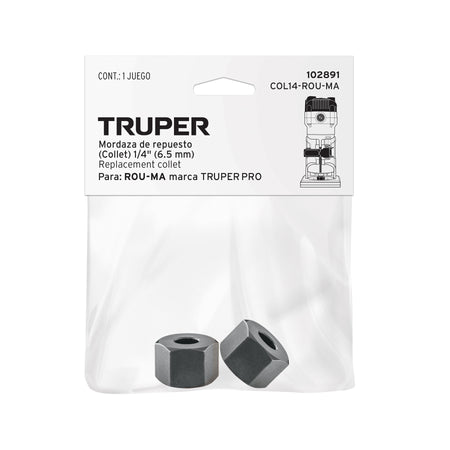 Collet de 1/4" para ROU-MA TRUPER