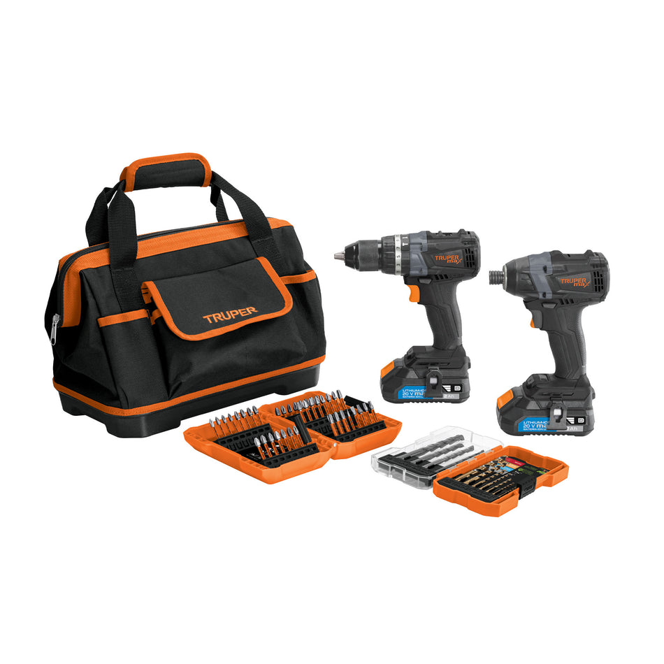 Combo rotomartillo/destornillador impacto, 20V, PRO