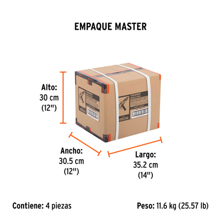Combo esmeriladora 4-1/2" 850Wlentes y flexometroERGO-PRO