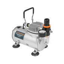 Compresor libre de aceite para aerografo1/5HP127V TRUPER
