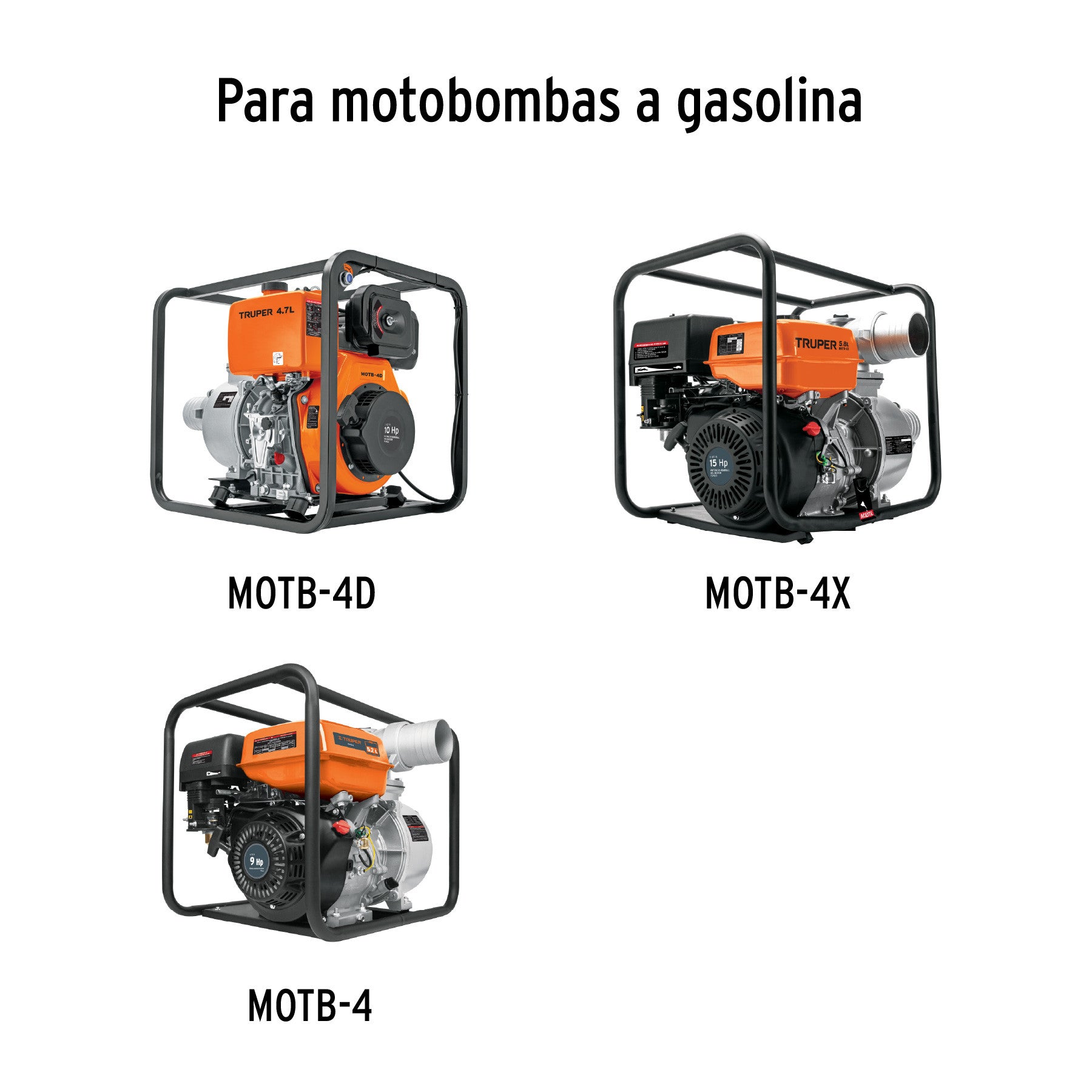 Kit de conector de descarga para MOTB-4 Truper