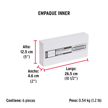 Correa de perro para cinturon de seguridad 90cm FIERO