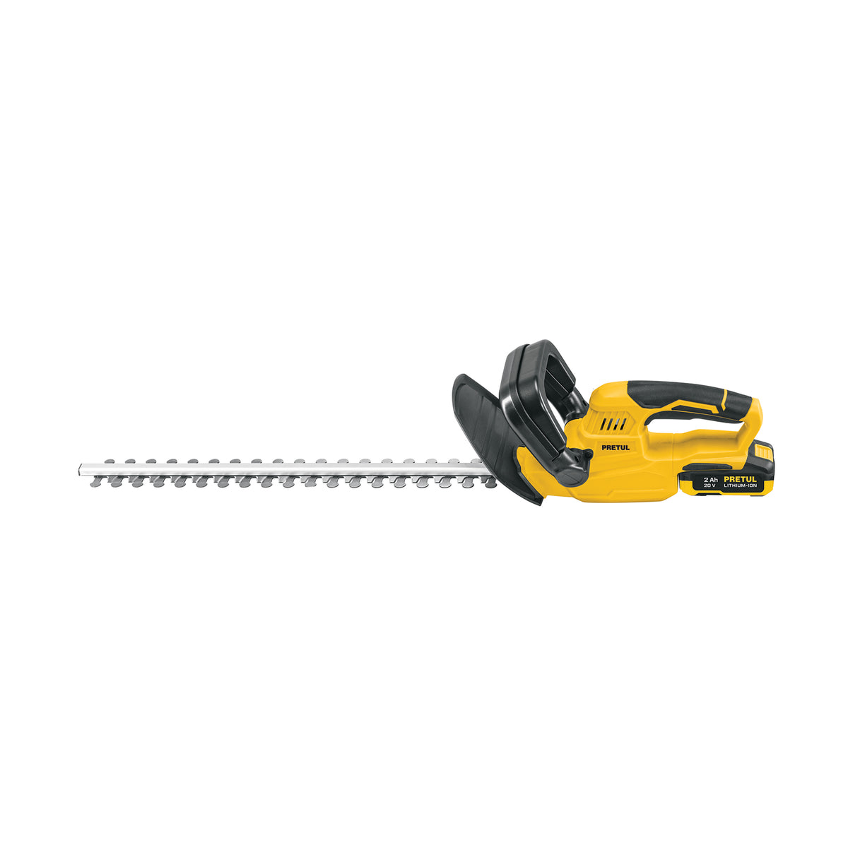 Cortasetos inalambrico 20V 1 bateria 2Ah 1 carg. PRETUL