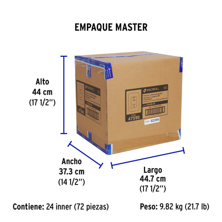 Contacto aterrizado + 2 puertos USB, negro, línea Italiana