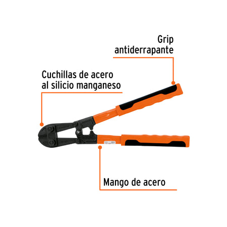 Cortapernos 12', profesional, TRUPER 12'