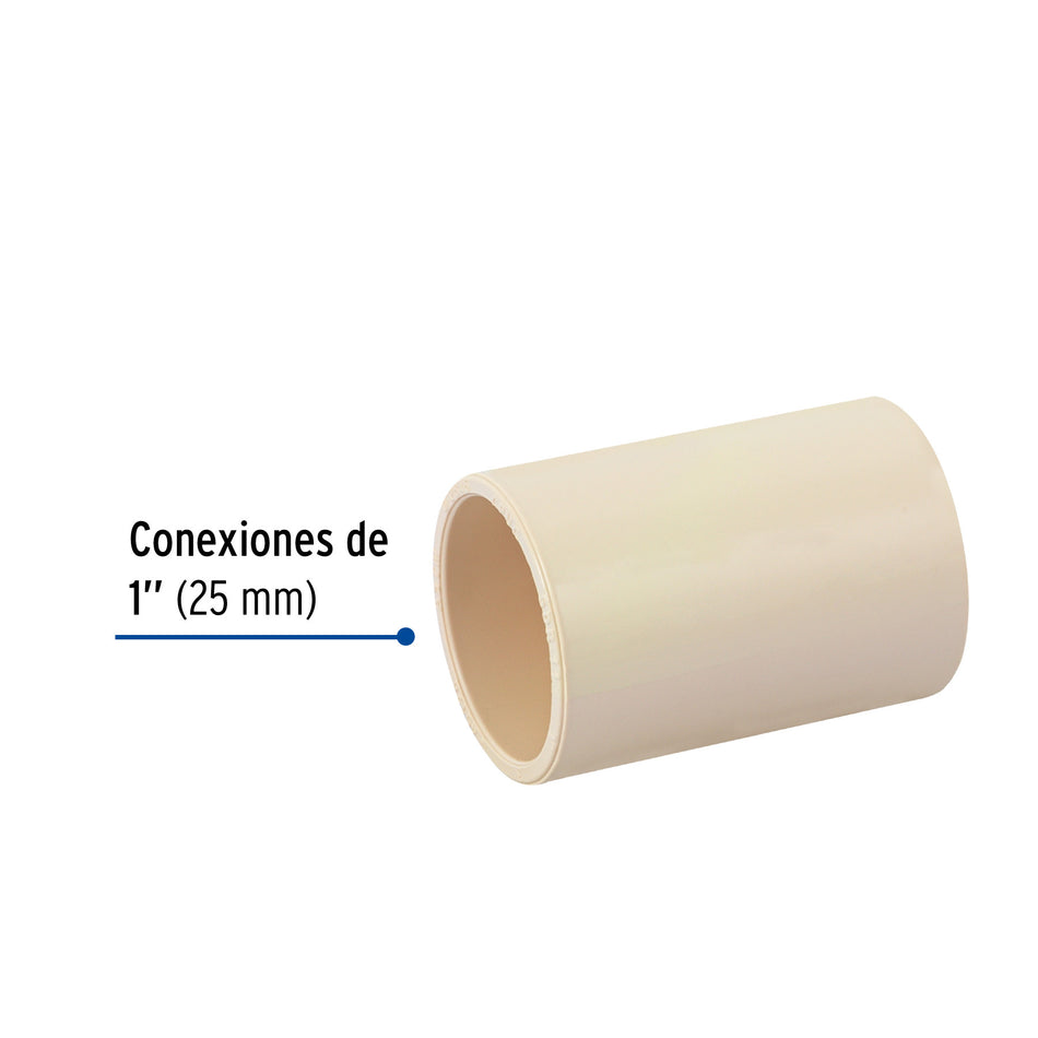 Cople de CPVC de FOSET 3/4"