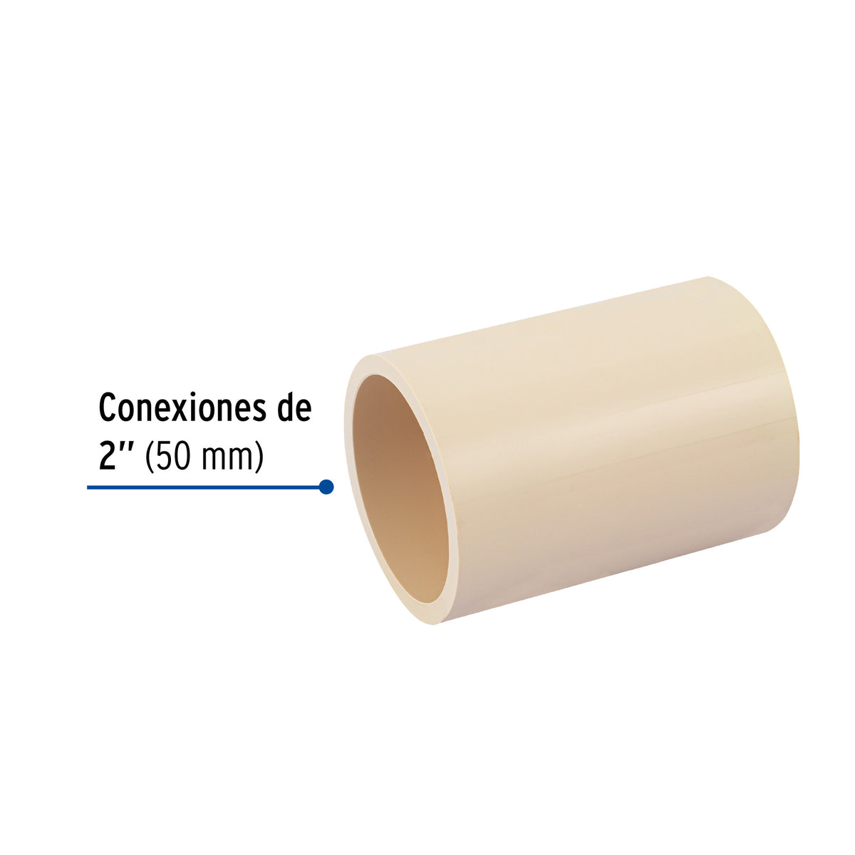 Cople de CPVC de 2', FOSET