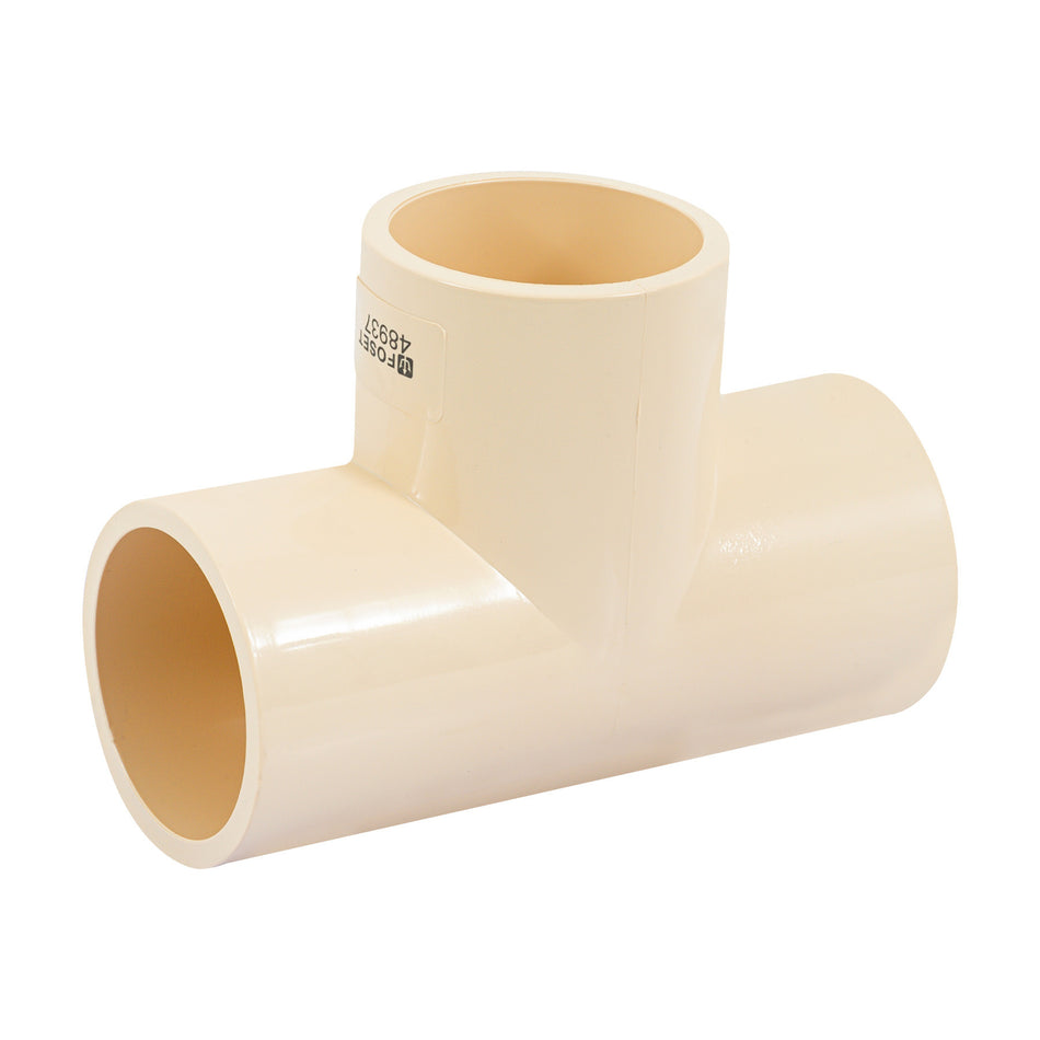 Tee sencilla de CPVC de FOSET 2"