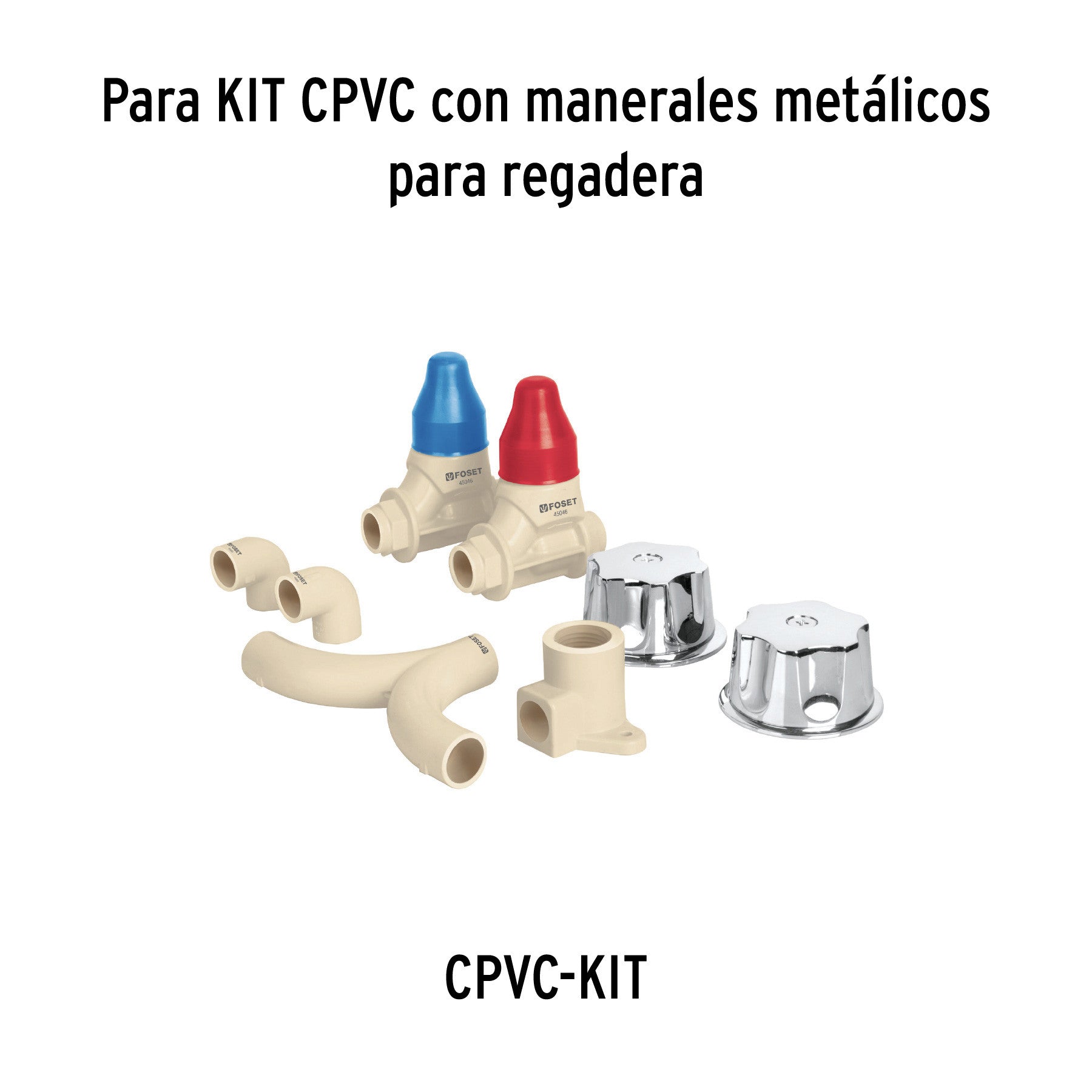 Bolsa con 2 cartuchos ceramicos p/llaves de empotrar de CPVC