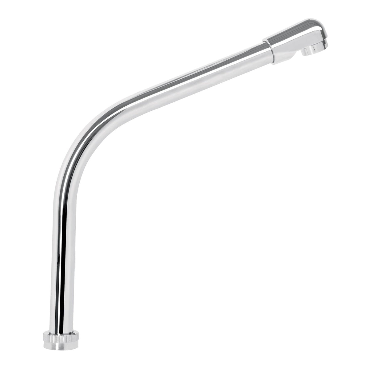 Cuello tipo cobra para mezcladora de fregadero, cromo, BASIC