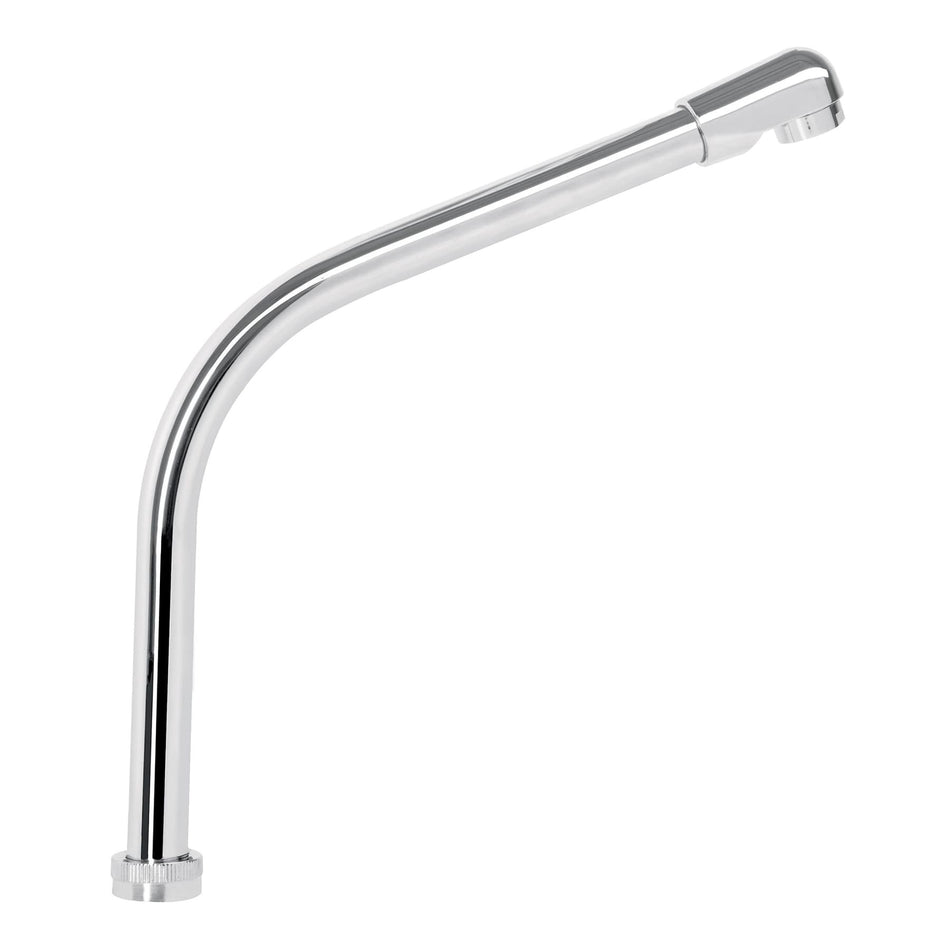 Cuello tipo cobra para mezcladora de fregadero, cromo, BASIC
