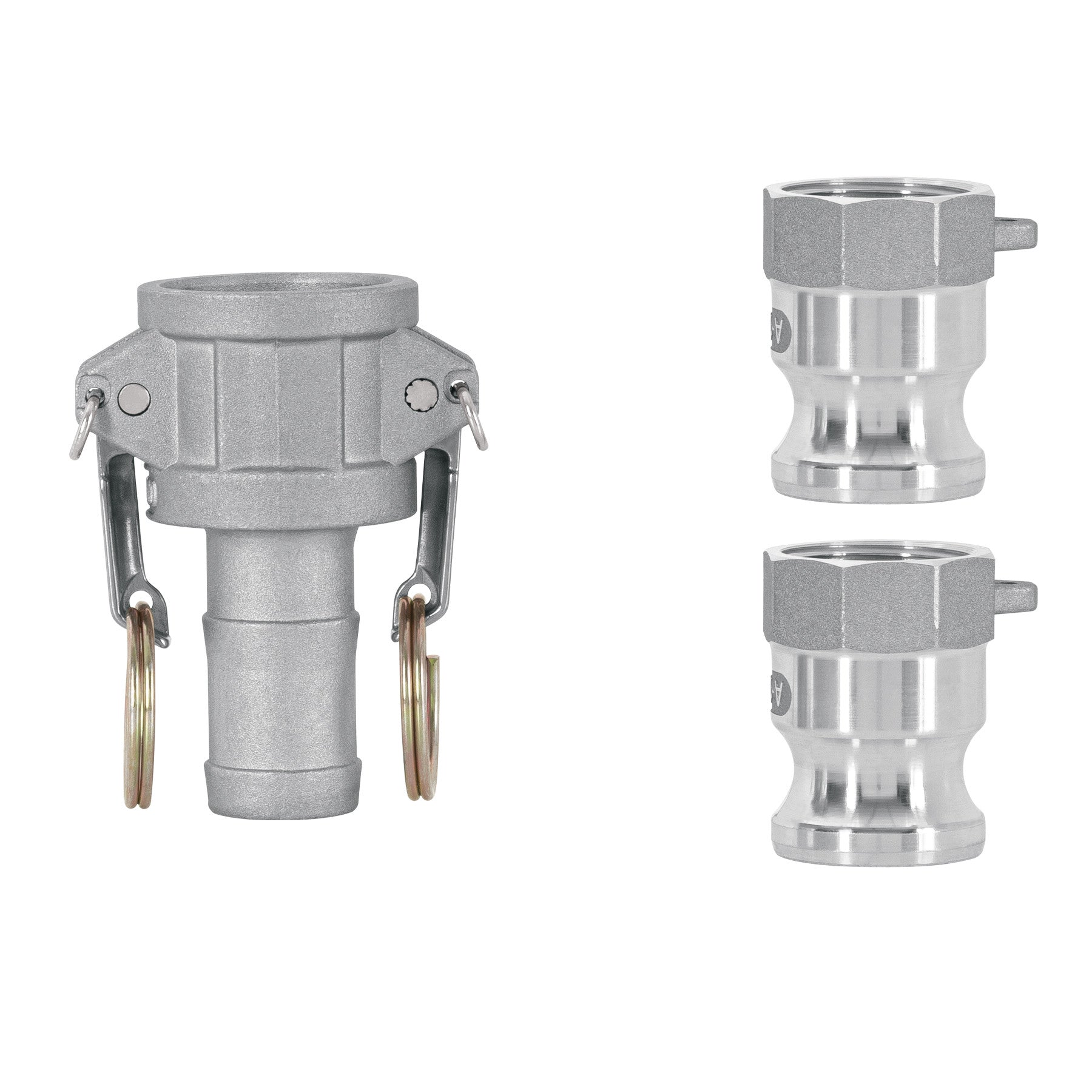 Juego de conexiones rapidas para manguera para motobomba 1"