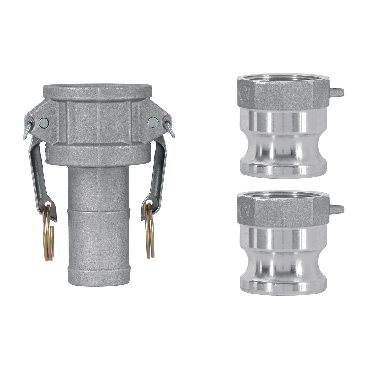 Juego de conexiones rapidas para manguera1.5" para motobomba