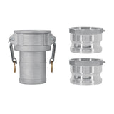 Juego de conexiones rapidas para manguera para motobomba 3"