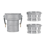 Juego de conexiones rapidas para manguera para motobomba 4"