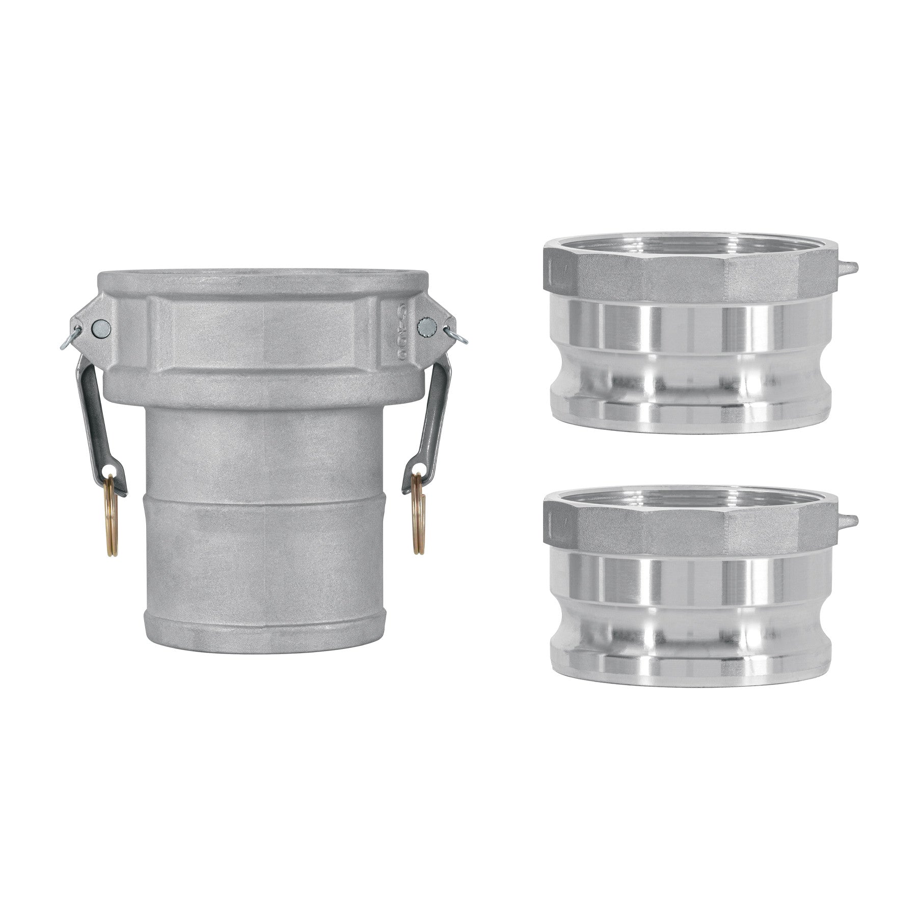 Juego de conexiones rapidas para manguera para motobomba 4"