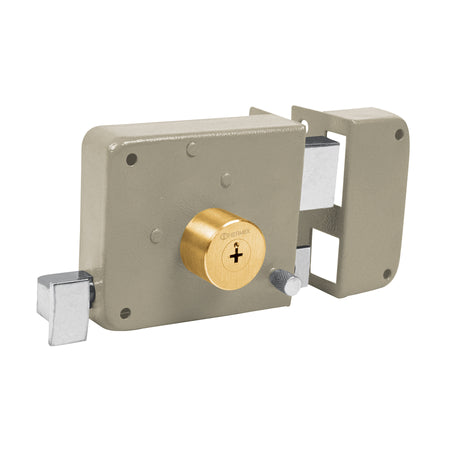 Cerradura sobreponer derecha clasica llave tetra caja