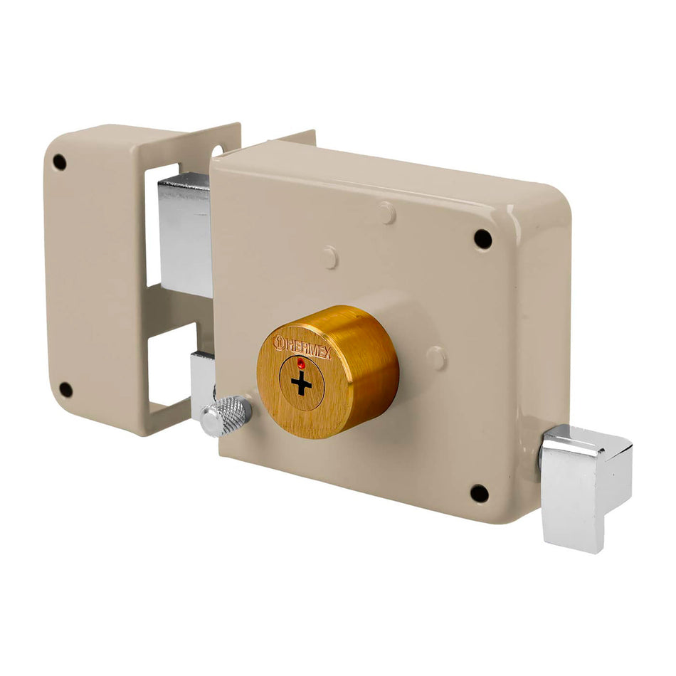 Cerradura sobreponer izquierda clasica llave tetra caja