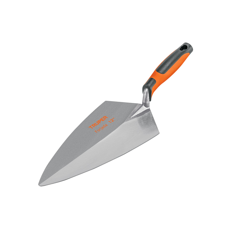 Cuchara para albañil 12' forjada tipo Filadelfia,mgo Comfort