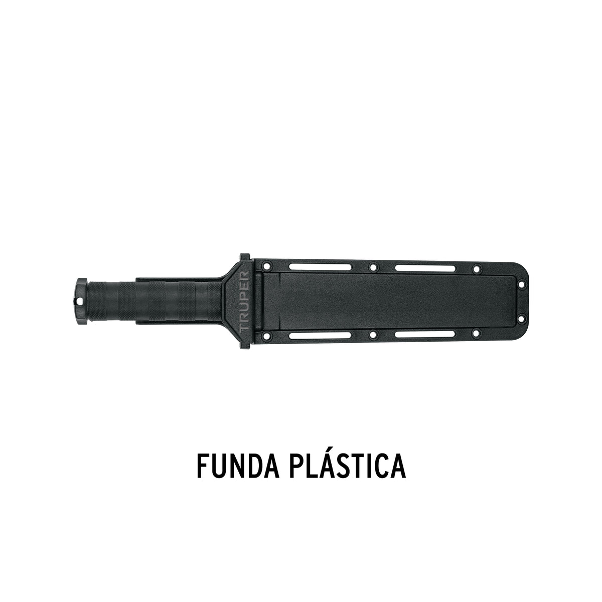 Cuchillo tactico de monte 8" TRUPER