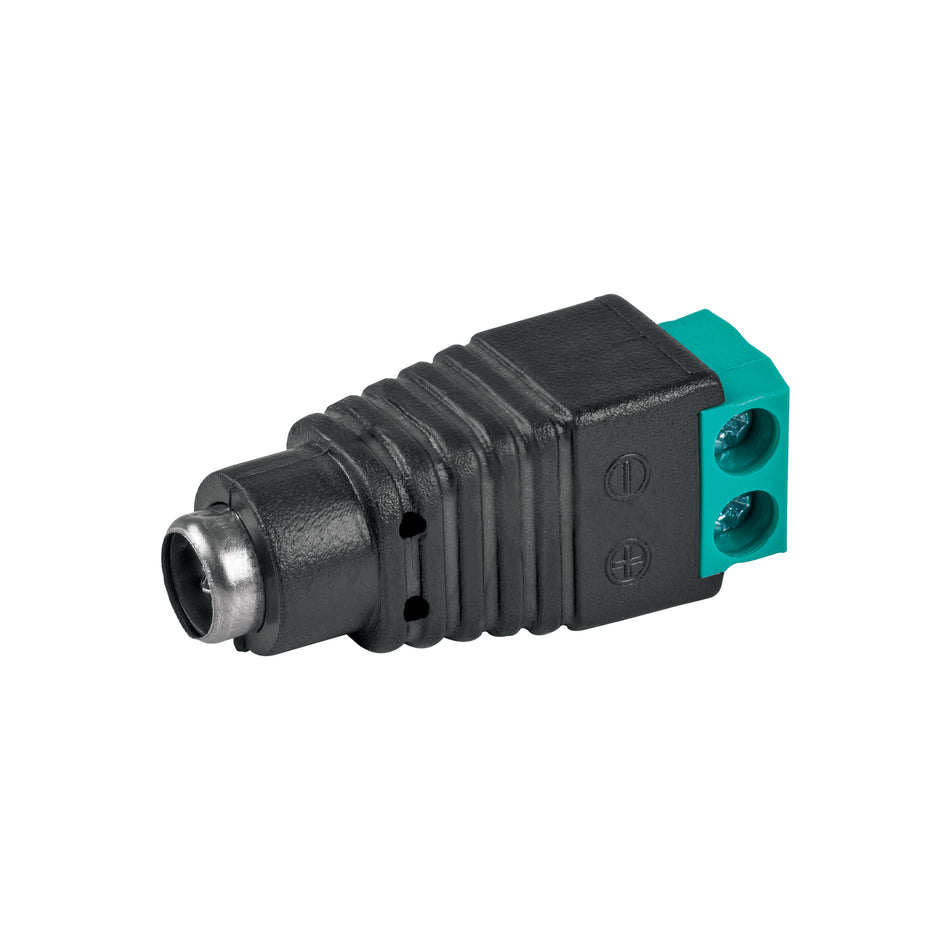 Conector de energía para CCTV tipo hembra, Volteck