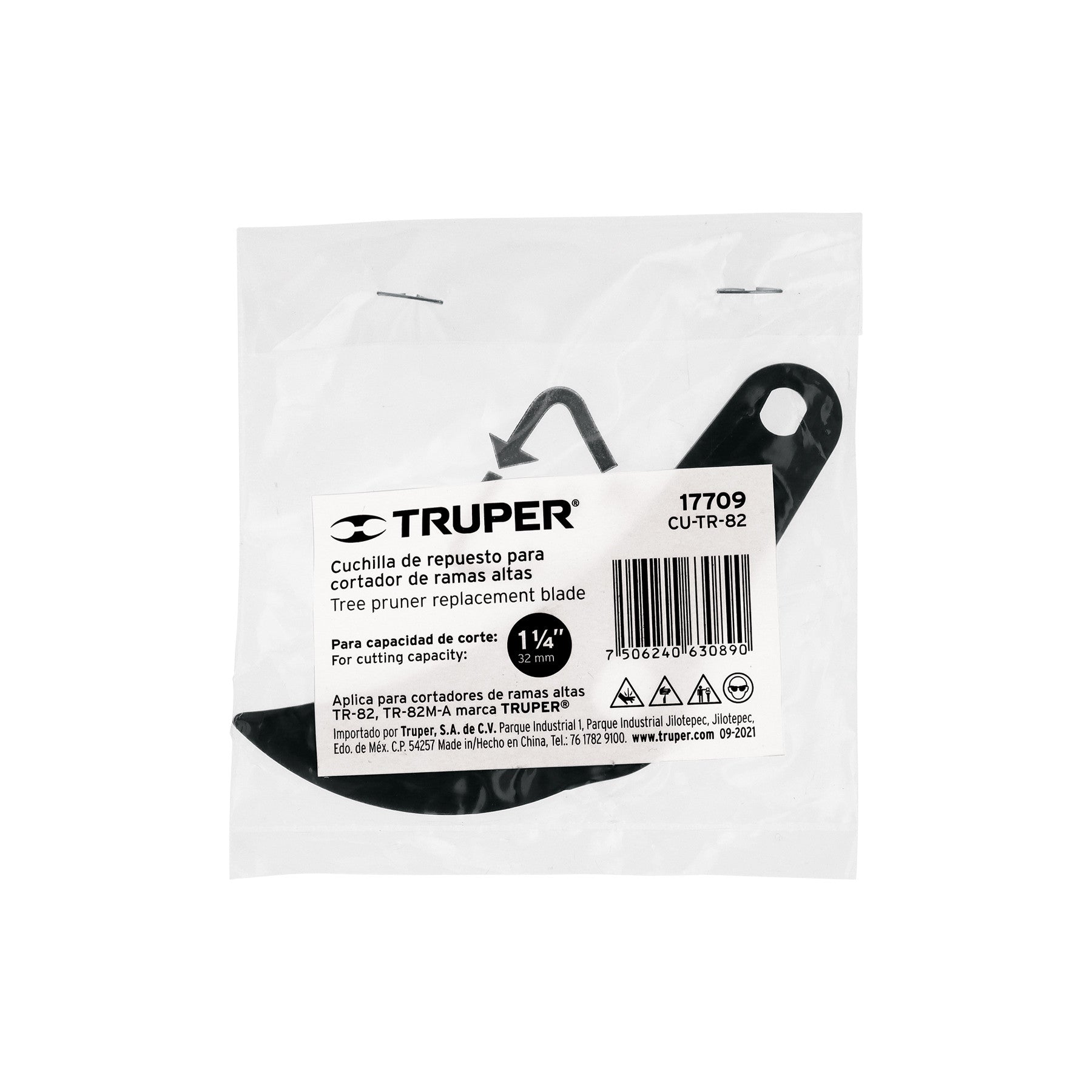 Cortador de ramas altas mango telescópico 2.4 m aluminio